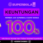 100% Indonesia Agen Judi Online Superbola Beri Keuntungan Bonus Depo